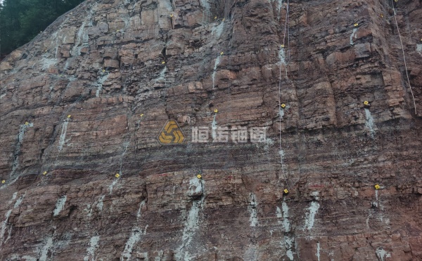 边坡主动防护网施工步骤