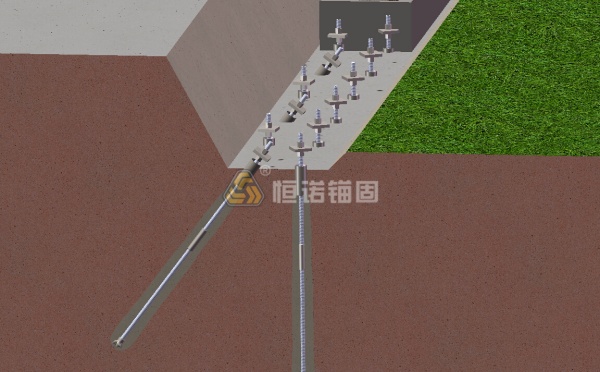 自钻式锚杆微型桩在边坡抗滑桩中的应用